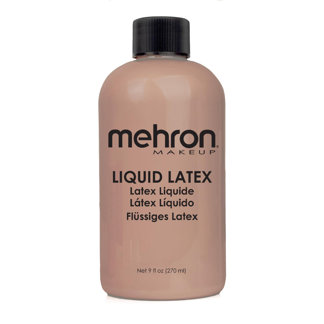 Mehron Makeup Liquid Latex (9 oz) (Dark Flesh)
