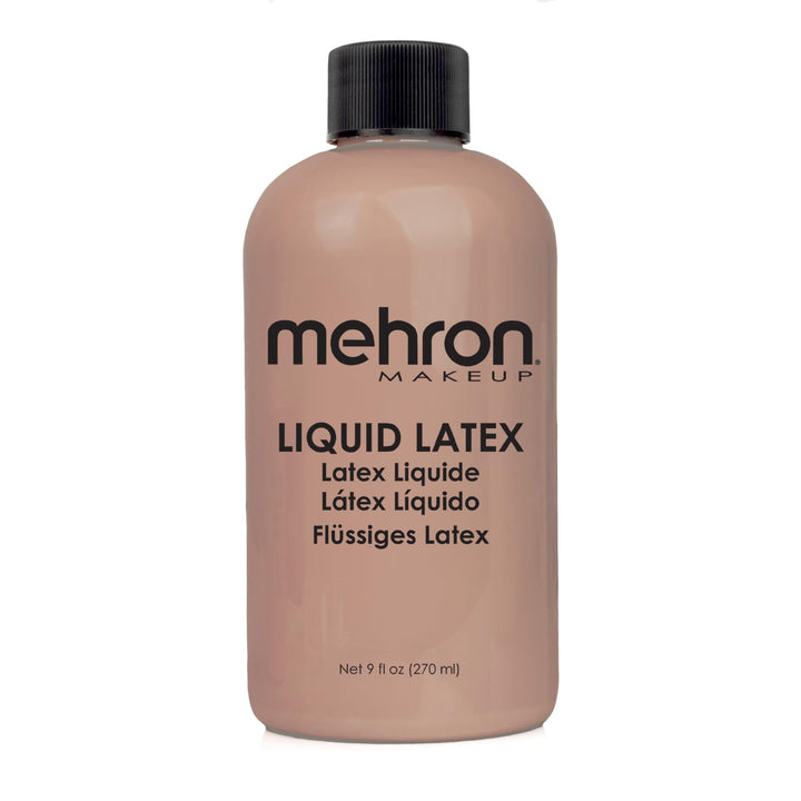 Mehron Makeup Liquid Latex (9 oz) (Dark Flesh)