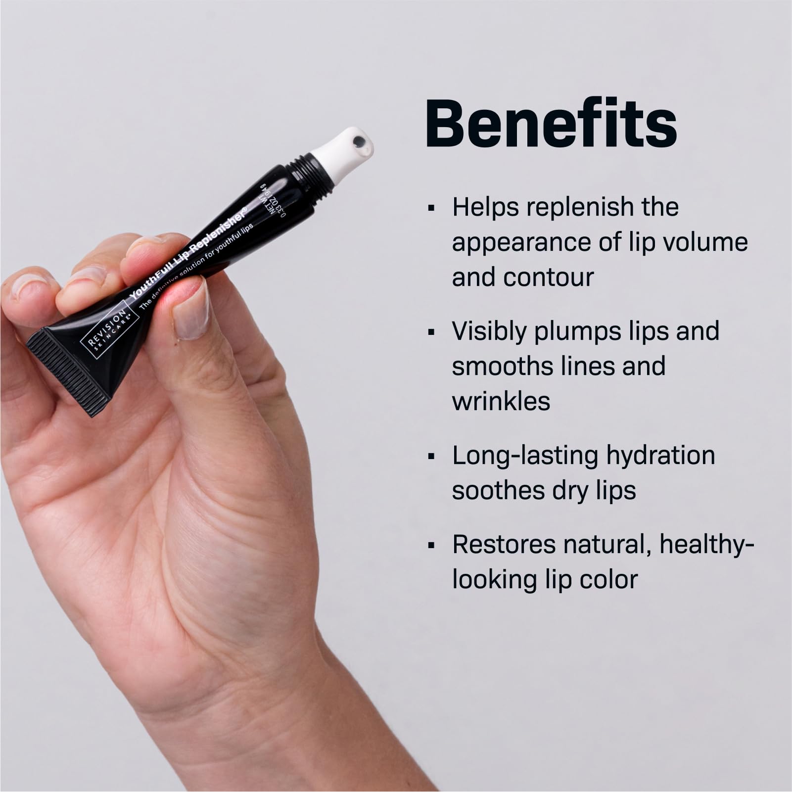 Revision Skincare YouthFull Lip Replenisher®, Moisturizing Lip Plumper with Hyaluronic Acid, Volumizing, Plumping and Anti Aging, 0.33 oz