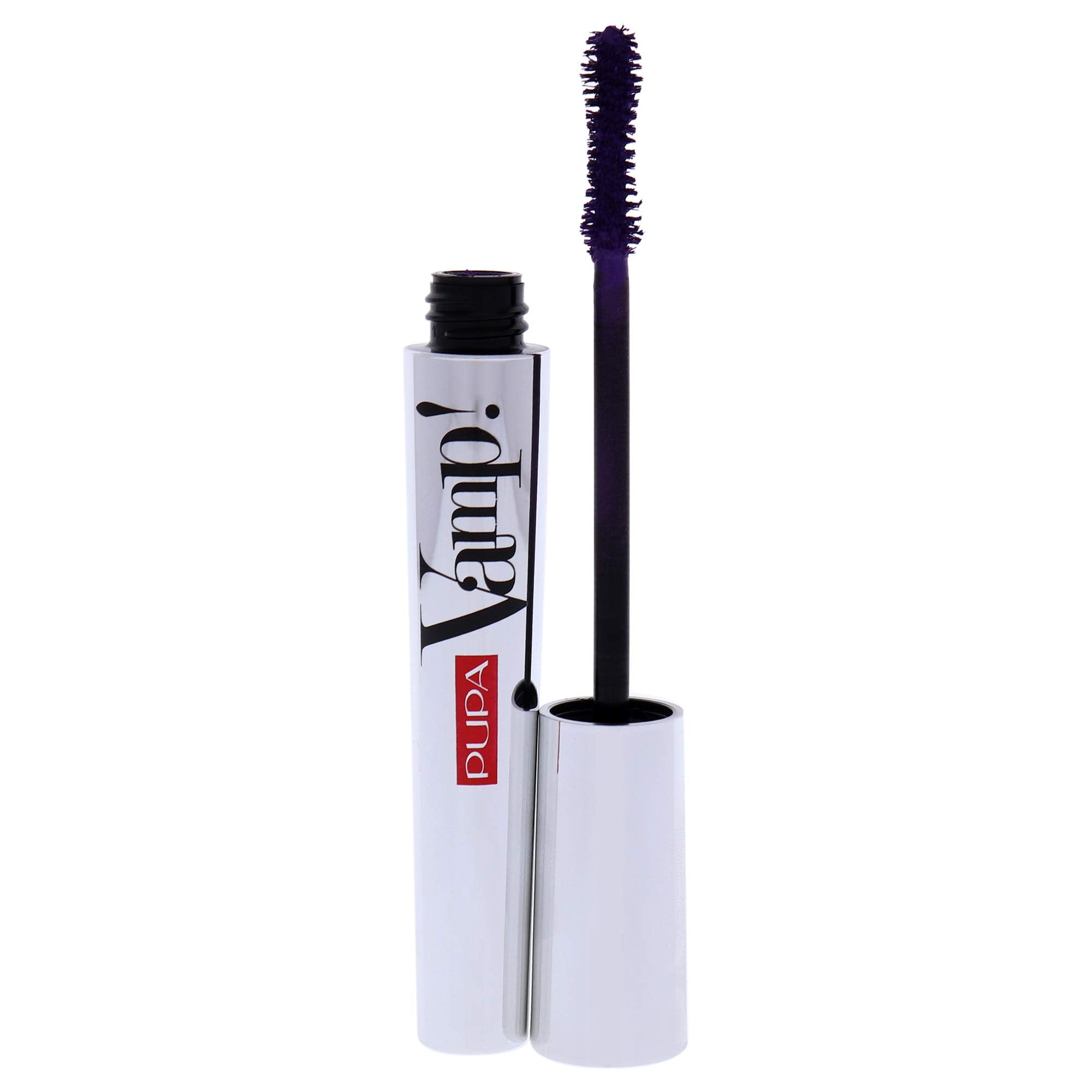 Pupa Milano Vamp! Mascara - Volume Building Revolutionary Performance and Formula - For Thick, Full, Super Dense Lashes with the Dramatic Look of False Lashes - 400 Amethyst Violet - 0.32 Oz