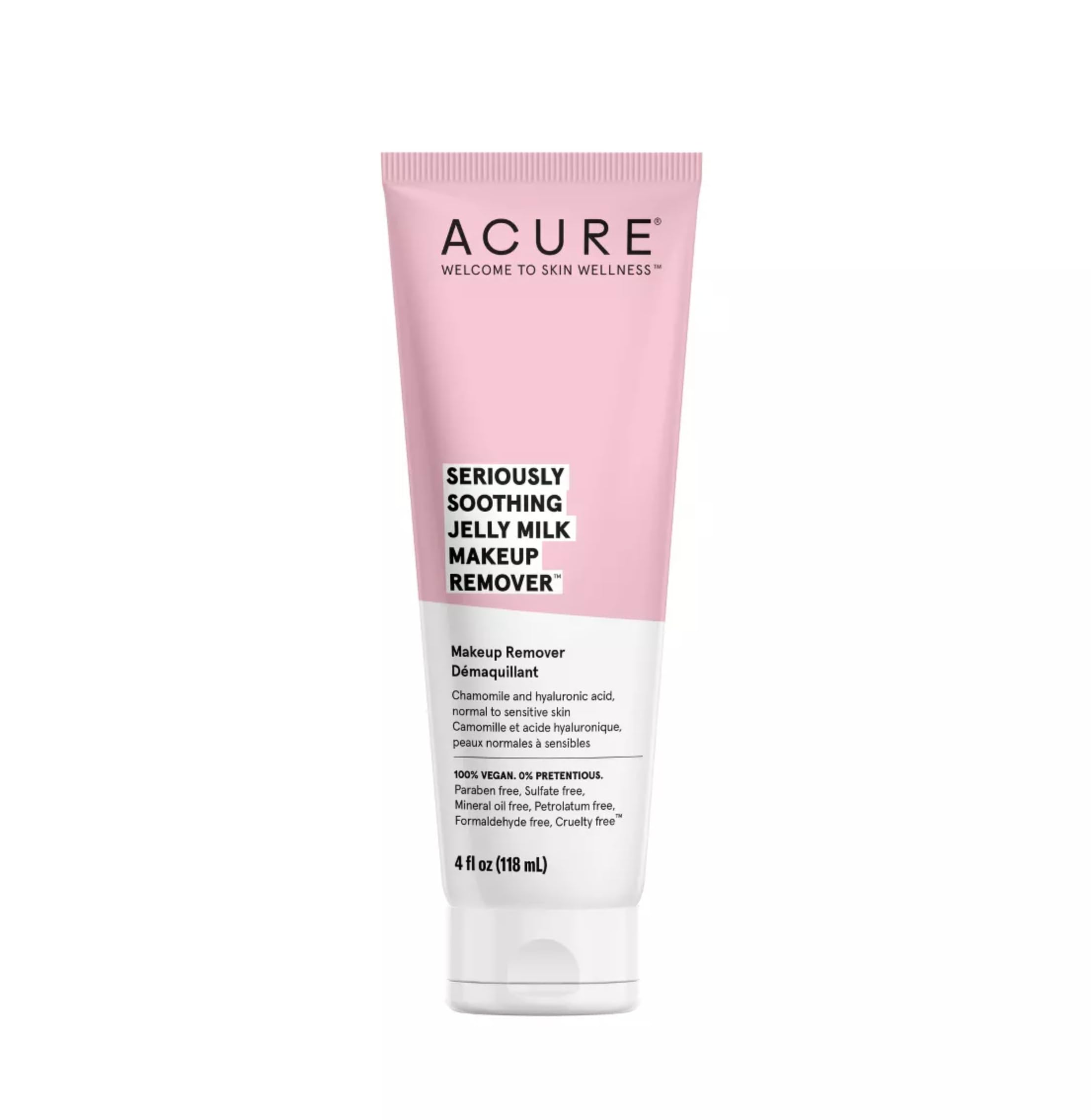 Acure Seriously Soothing Jelly Milk Makeup Remover, 4 fluid_ounces