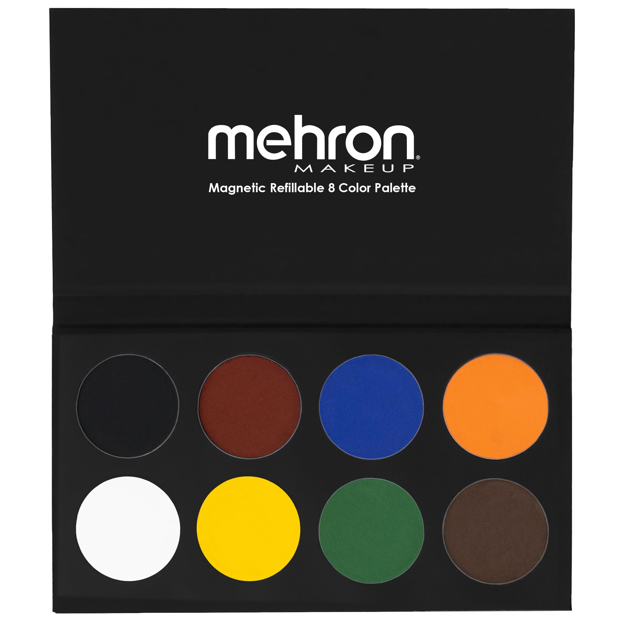 Mehron Face Paint Palette With 8 Colors By Paradise Makeup Aq (Basic)
