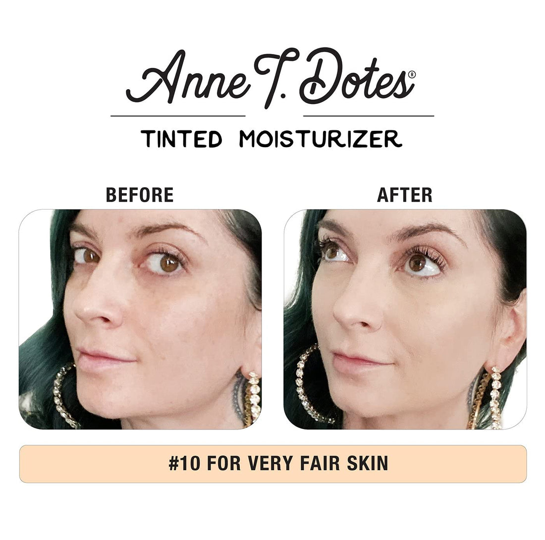 theBalm Anne T. Dotes Tinted Moisturizer, 10 (For Very Fair Skin), 1 fl. oz.