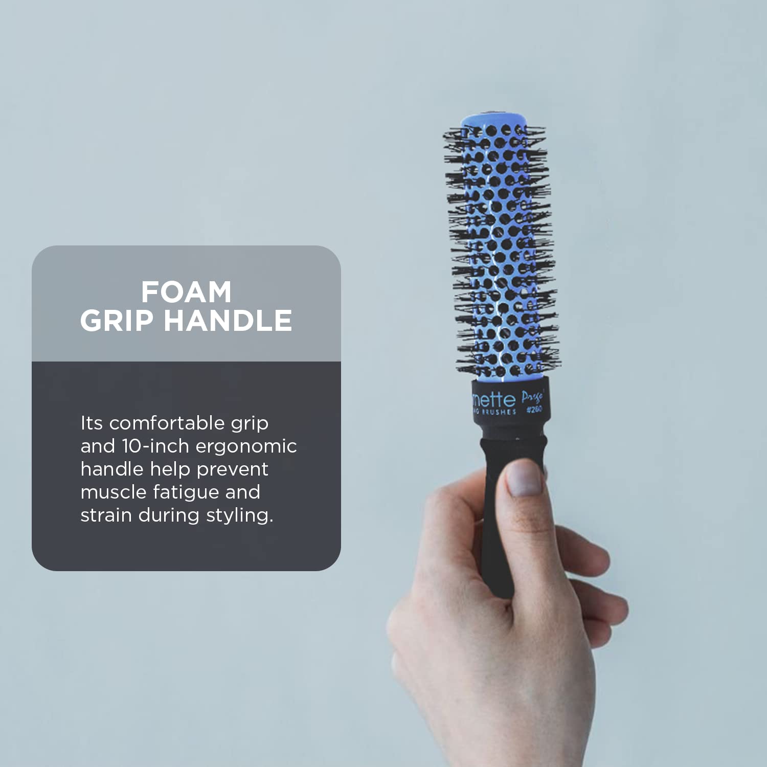 Spornette Prego Small Ceramic Round Brush #260