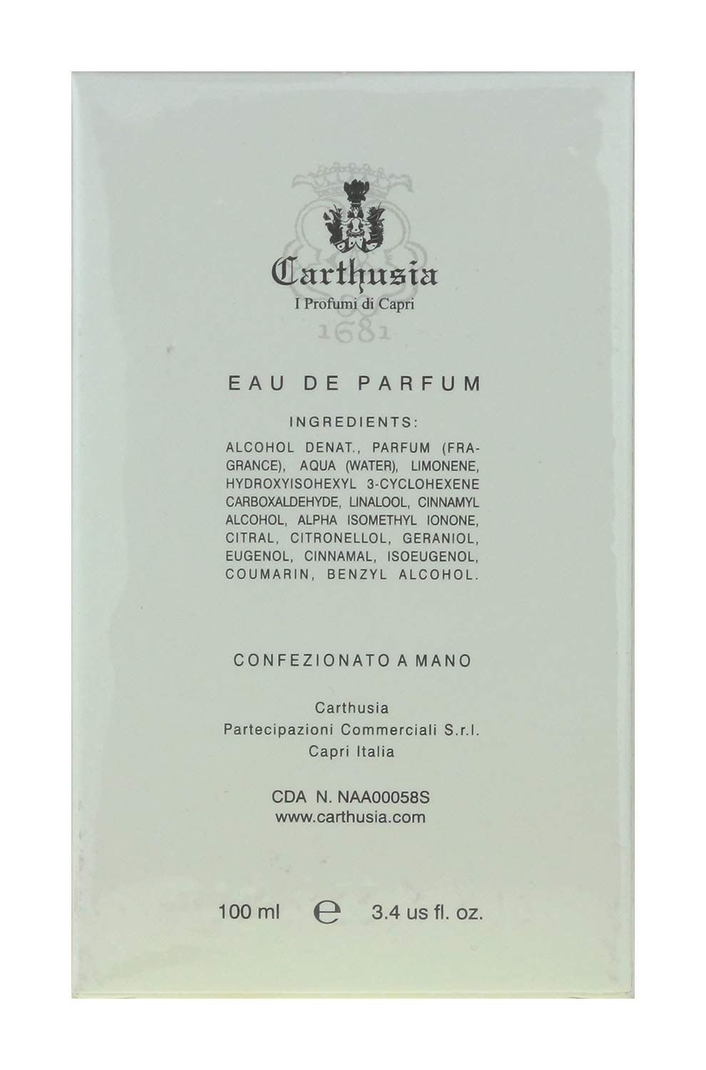 Carthusia Corallium, Eau de Parfum-3 oz