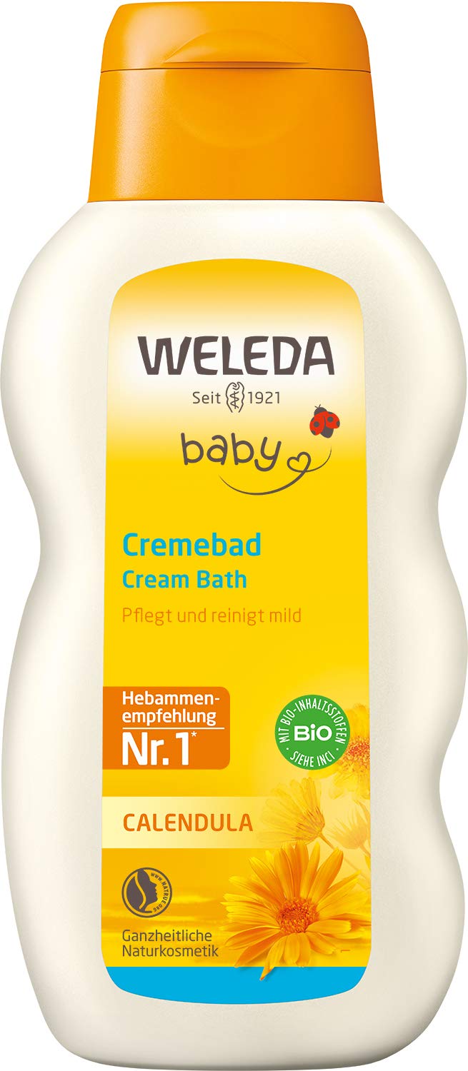 Weleda Calendula Baby Cream Bath, 6.8 Fl Oz