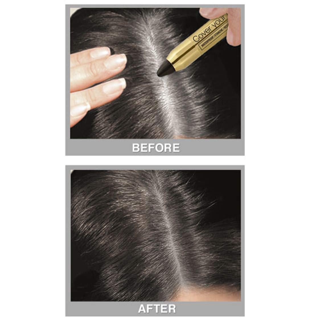 Cover Your Gray Waterproof Hair Color Touch-Up Pencil - Dark Brown