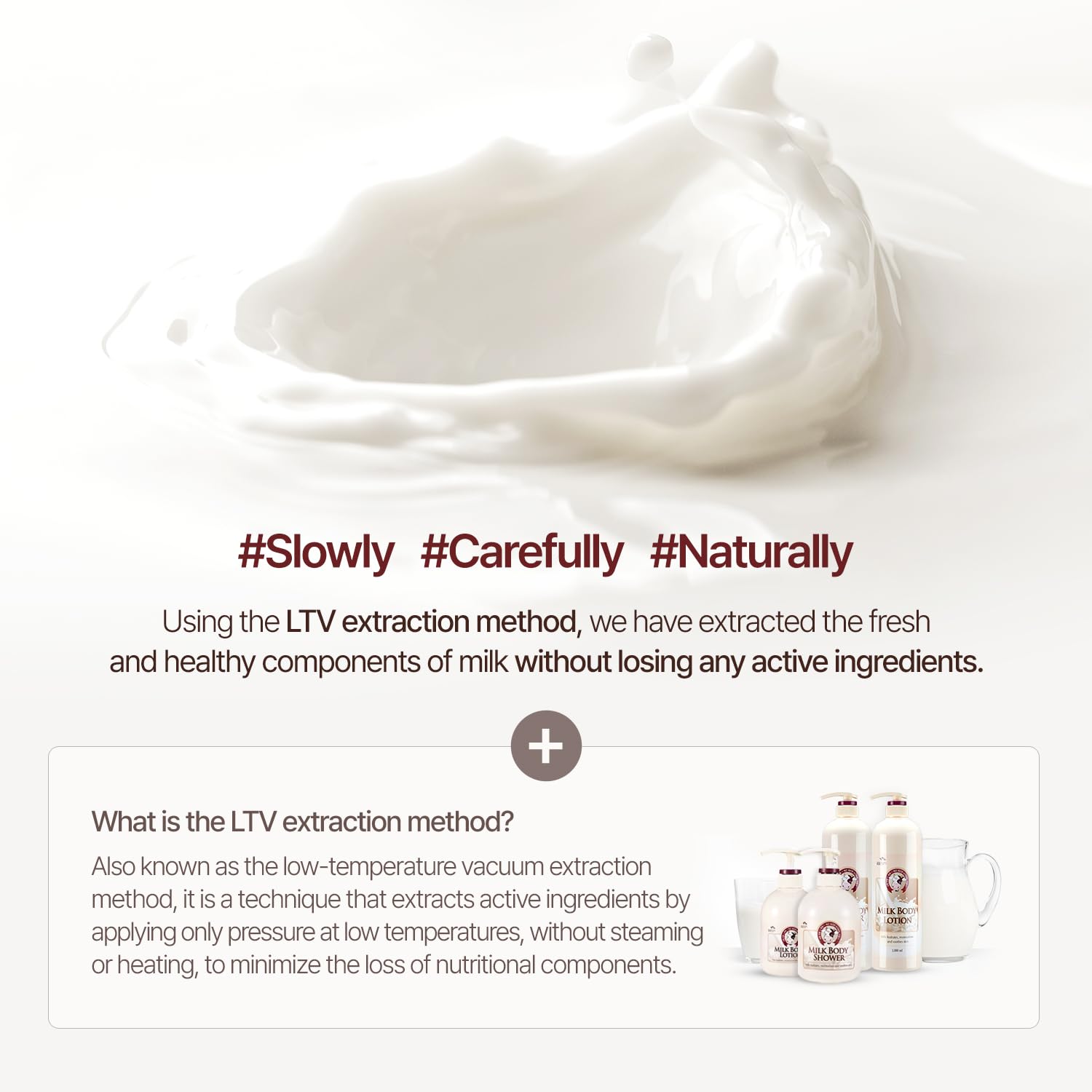 Somang Milk Body Lotion 500ml (Milk Hydrates, Moisturizes and Soothes Skin)