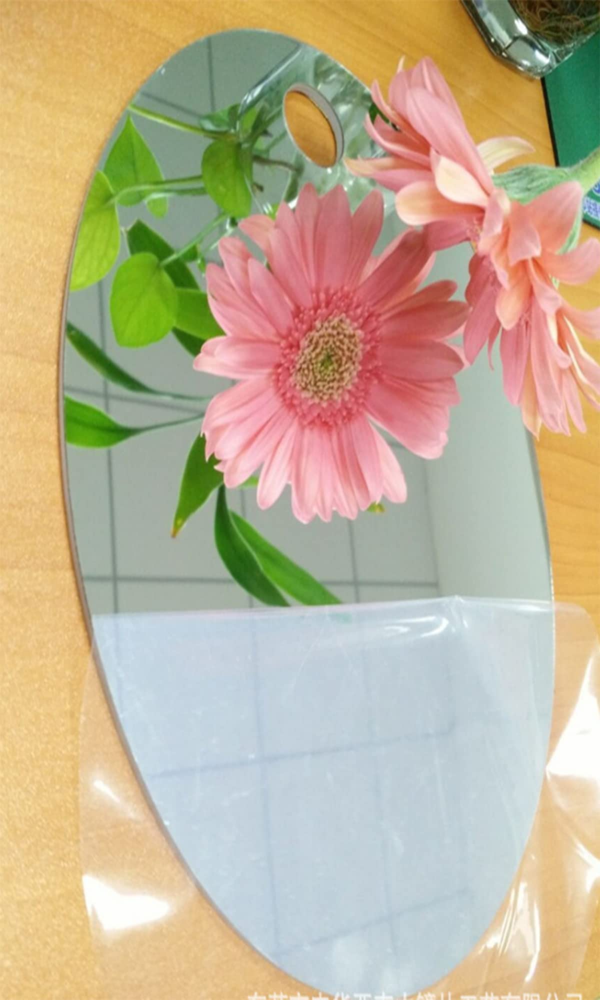 Deluxe Larger Anti-Fog Shower Mirror| Fogless Bathroom Shaving Mirror | Long-Lasting Removable Adhesive Hook and Razor Holder | Bathroom Accessories (10 X 7.87)