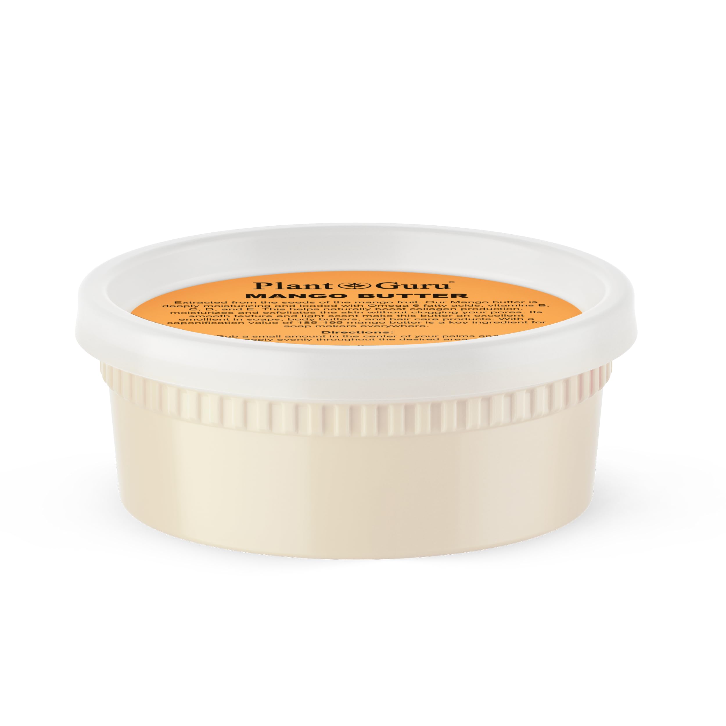 Raw Mango Butter 8 oz 100% Pure Natural Unrefined For Skin, Face, Hair Care