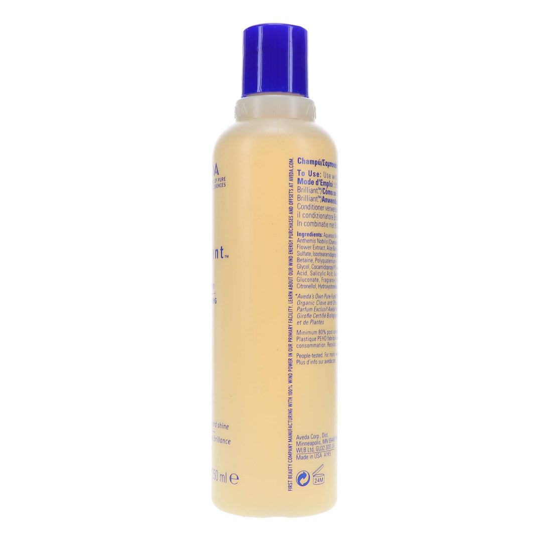 Aveda Brilliant Shampoo 250 ml, 8.5 Fl Oz