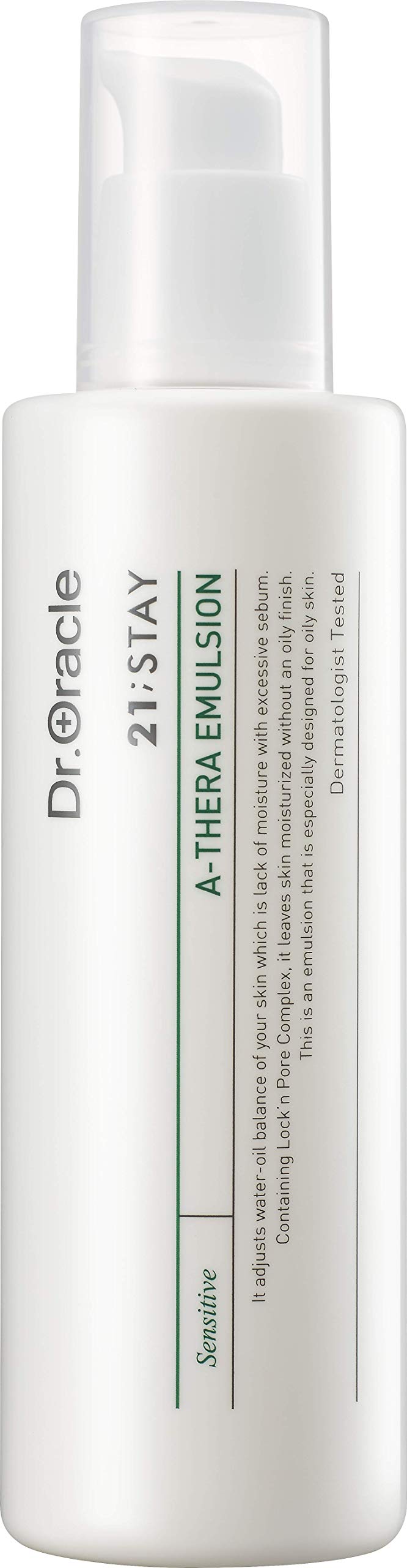 A-Thera Emulsion Face Moisturizer Moisturizing Facial Lotion for Sensitive Skin, (4.05fl.oz) Dermatologist Tested, 21;STAY by DR.ORACLE