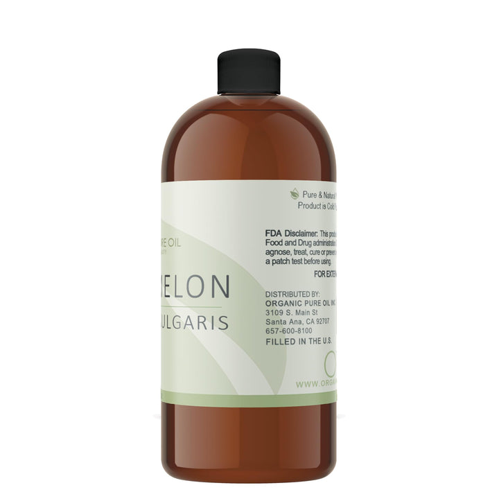 Watermelon Seed Oil - 32 oz - 100% Pure, Unrefined, All Natural, Non GMO, Bulk, Organically Sourced, Vegan, Carrier Oil for Face Scalp Hair Skin Nails Body Feet Arms Legs Dry Skin Moisturizer - OPO