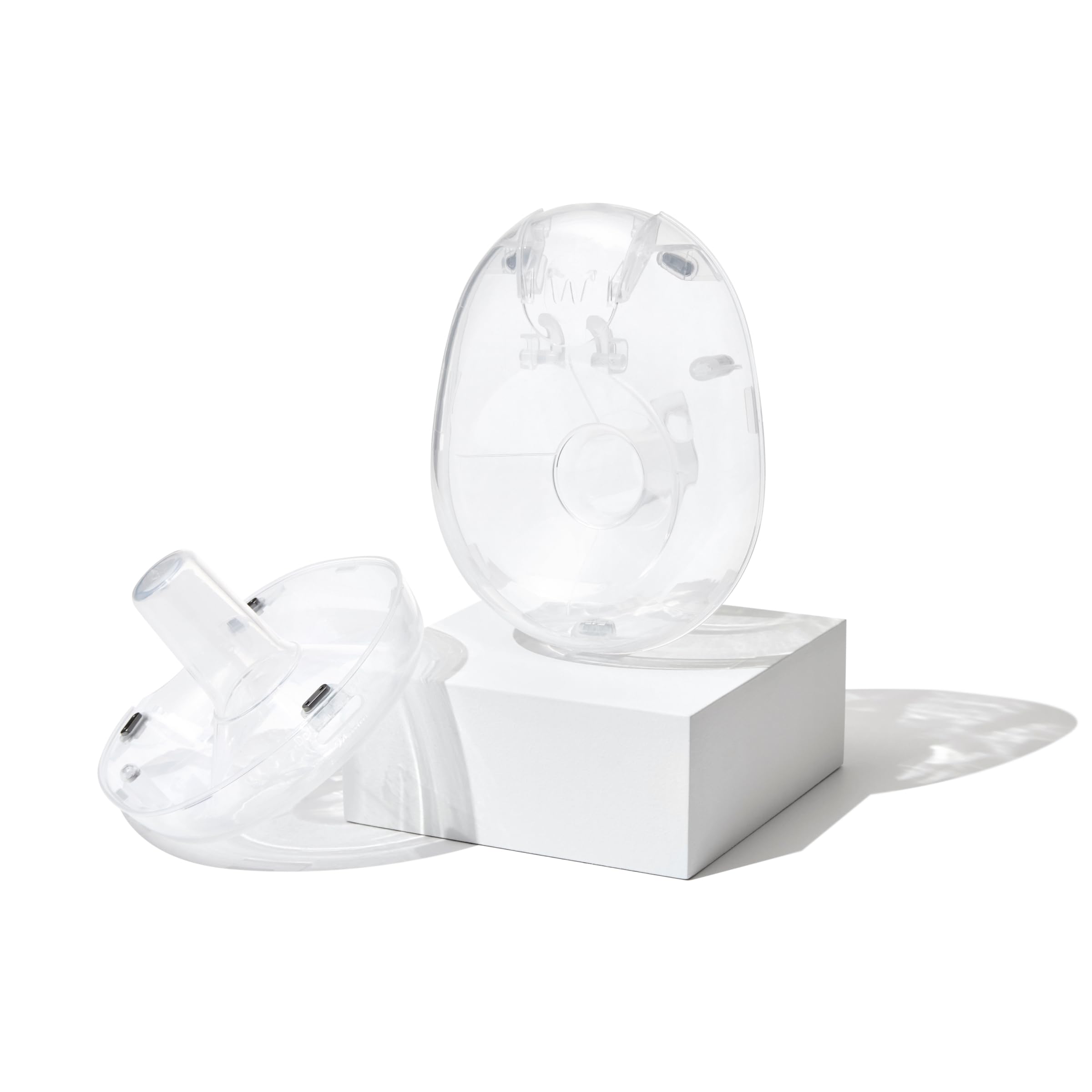 Willow - 360 Breast Pump Flanges - 27mm Breast Shield - for Willow 360 or 3.0 Wearable Breast Pump, Hands-Free for Leak Proof Breast Pumping with Spill- Proof Milk Bags - 2ct
