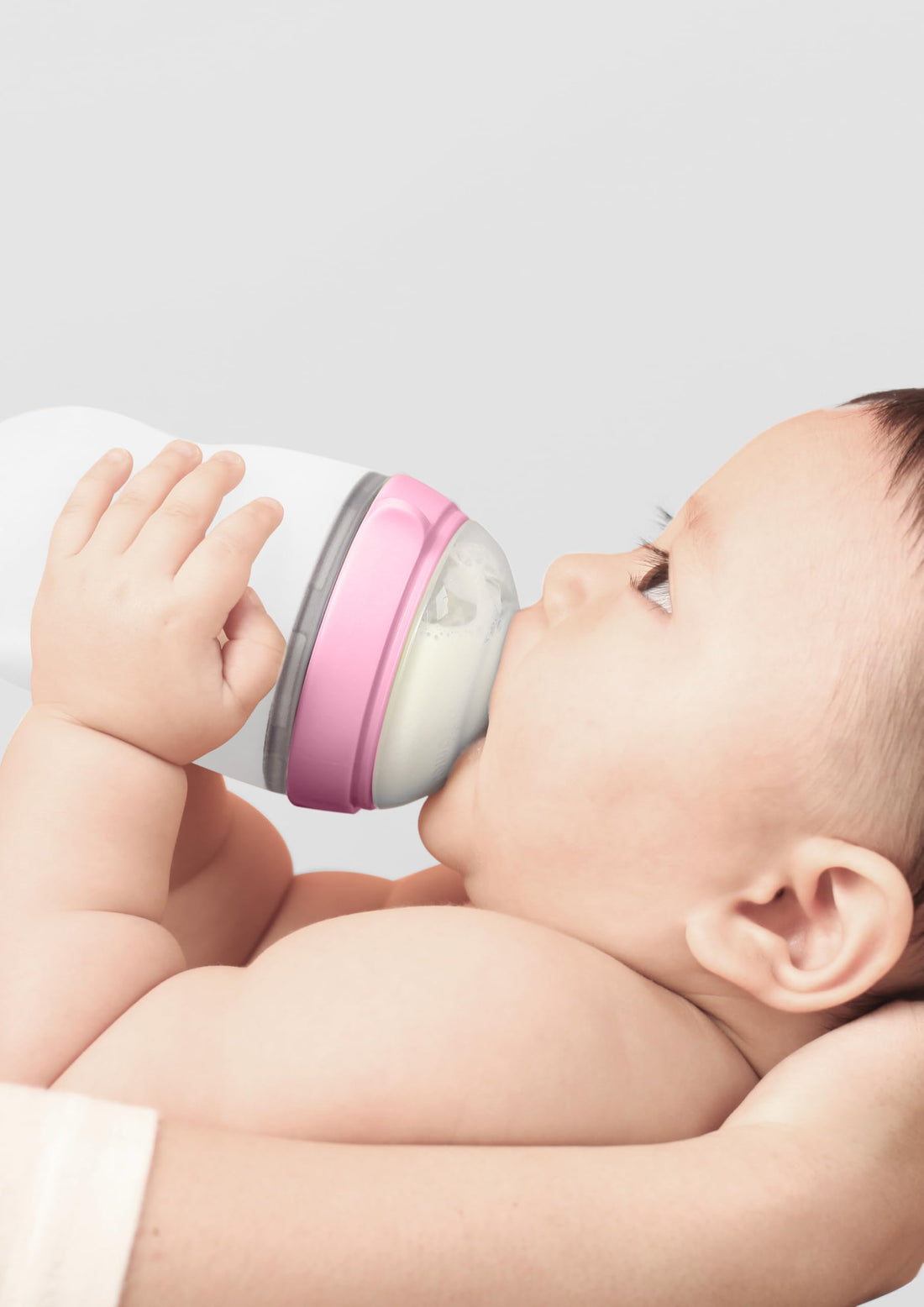 Comotomo Baby Bottle Single Pack, Pink, 8oz