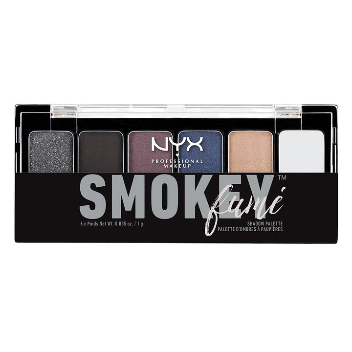 NYX Cosmetics The Smokey Fume Shadow Palette, 0.21 Ounce