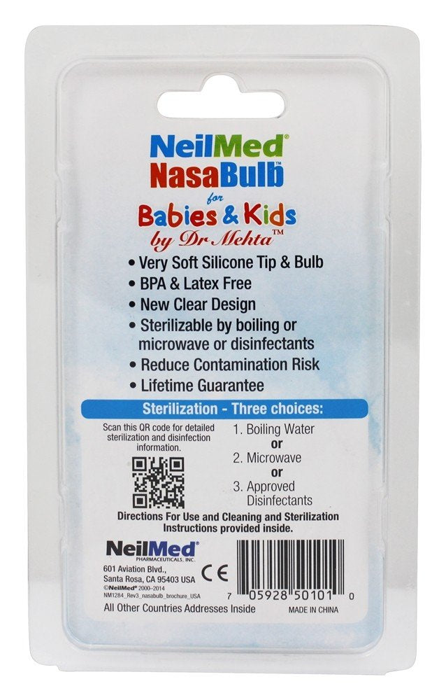 Neilmed Pharmaceuticals - Nasabulb For Babies & Kids 1 Pack