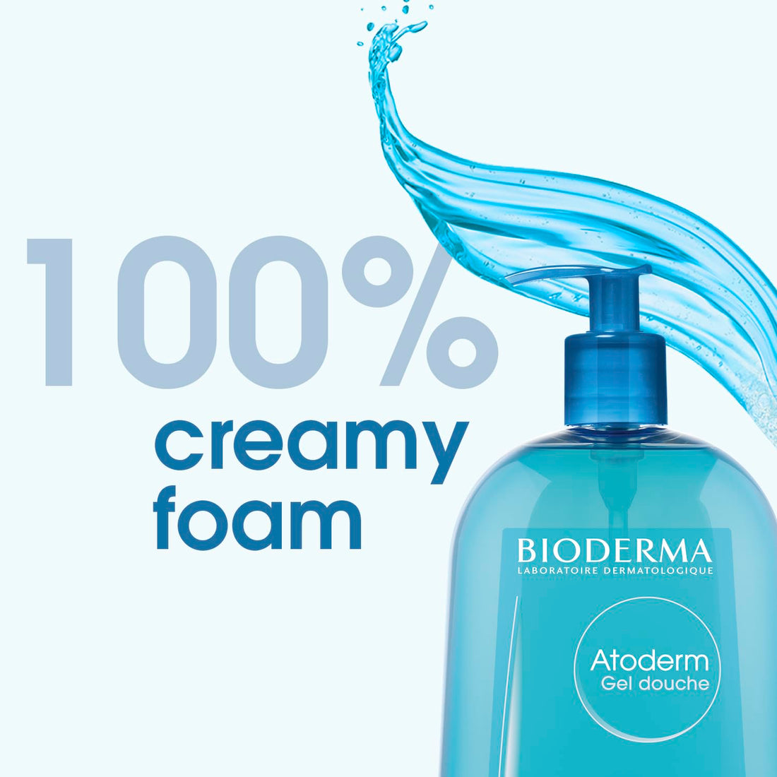 Bioderma - Atoderm Hydrating Shower Gel Body Wash - Moisturizing Face and Body Cleanser for Normal to Dehydrated Sensitive Skin