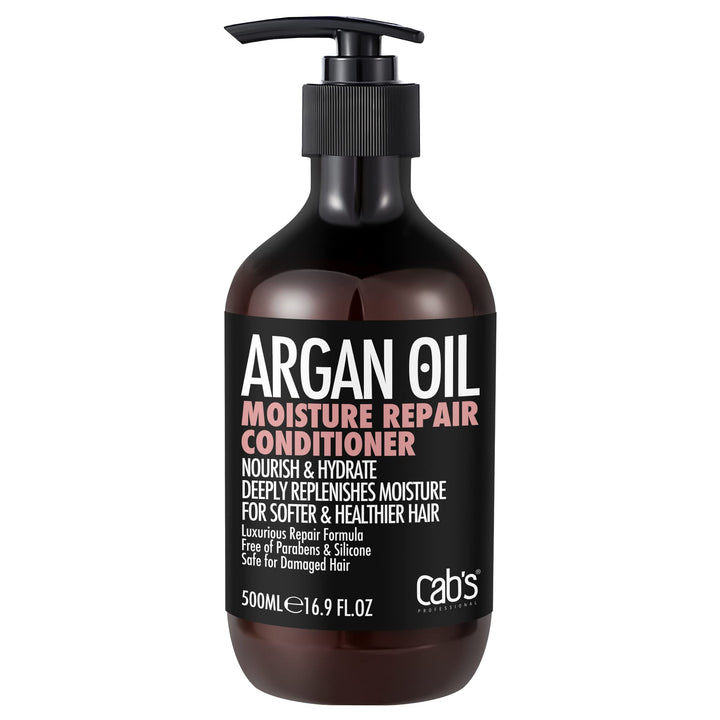 Moroccan Argan Oil Conditioner - Restorative & Sulfate Free- for All Hair Types, Women and Men, Best Gift for Damaged, Curly or Frzzy Hair - Paraben Free/Safe for Color Treated Hair