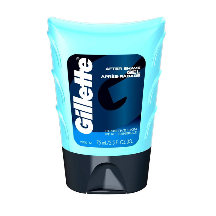 Gillette After Shave Gel Sensitive Skin 2.5 oz (Pack of 3)
