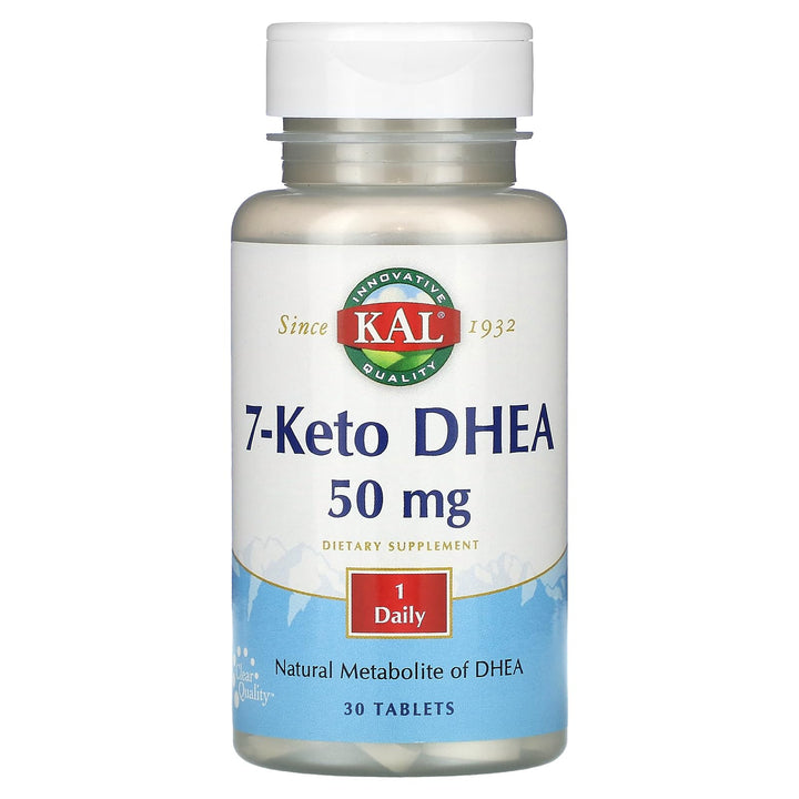 KAL 7 Keto DHEA 50 MG, 30 CT