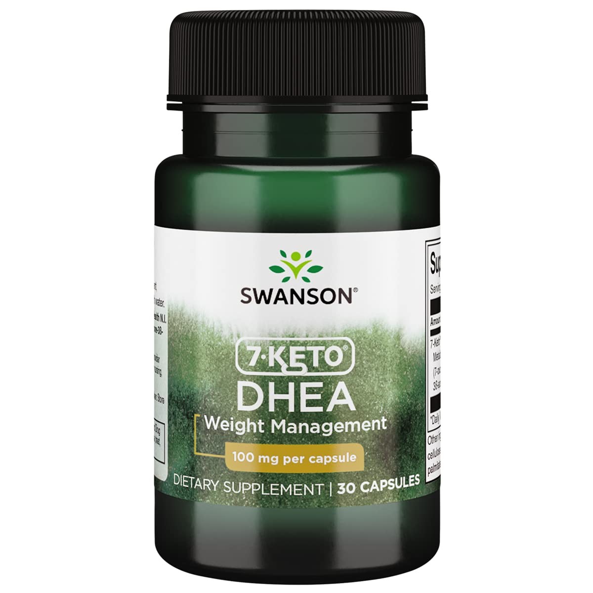 Swanson 7 Keto Dhea 100 Milligrams 30 Capsules