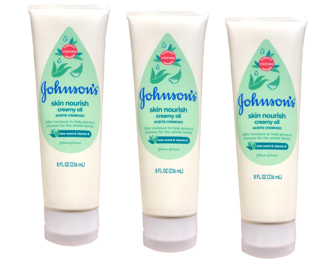 Johnsons Creamy Oil Moisturizing Baby Body Lotion8 fl. oz