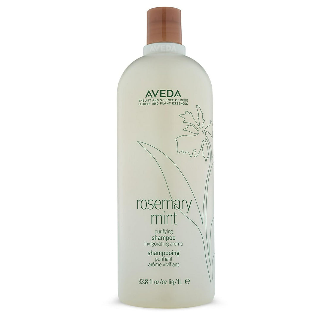 Aveda Mint Purifying Shampoo and Weightless Conditioner Duo Liter, Rosemary