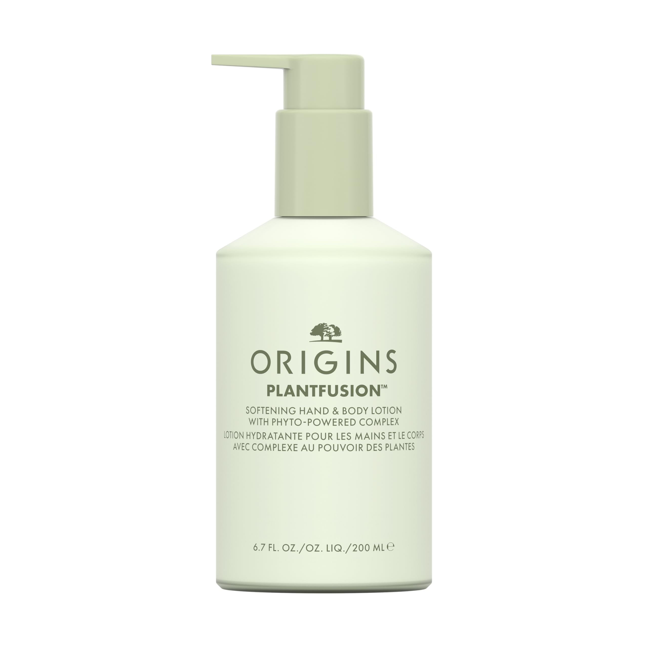 Origins Plantfusion Softening Hand & Body Lotion | Softens Dry Skin & Smooths Over Time | With Naturally-Derived Hyaluronic Acid & Salicylic Acid, 6.7 Fl Oz