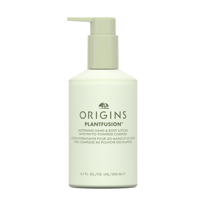 Origins Plantfusion Softening Hand & Body Lotion | Softens Dry Skin & Smooths Over Time | With Naturally-Derived Hyaluronic Acid & Salicylic Acid, 6.7 Fl Oz