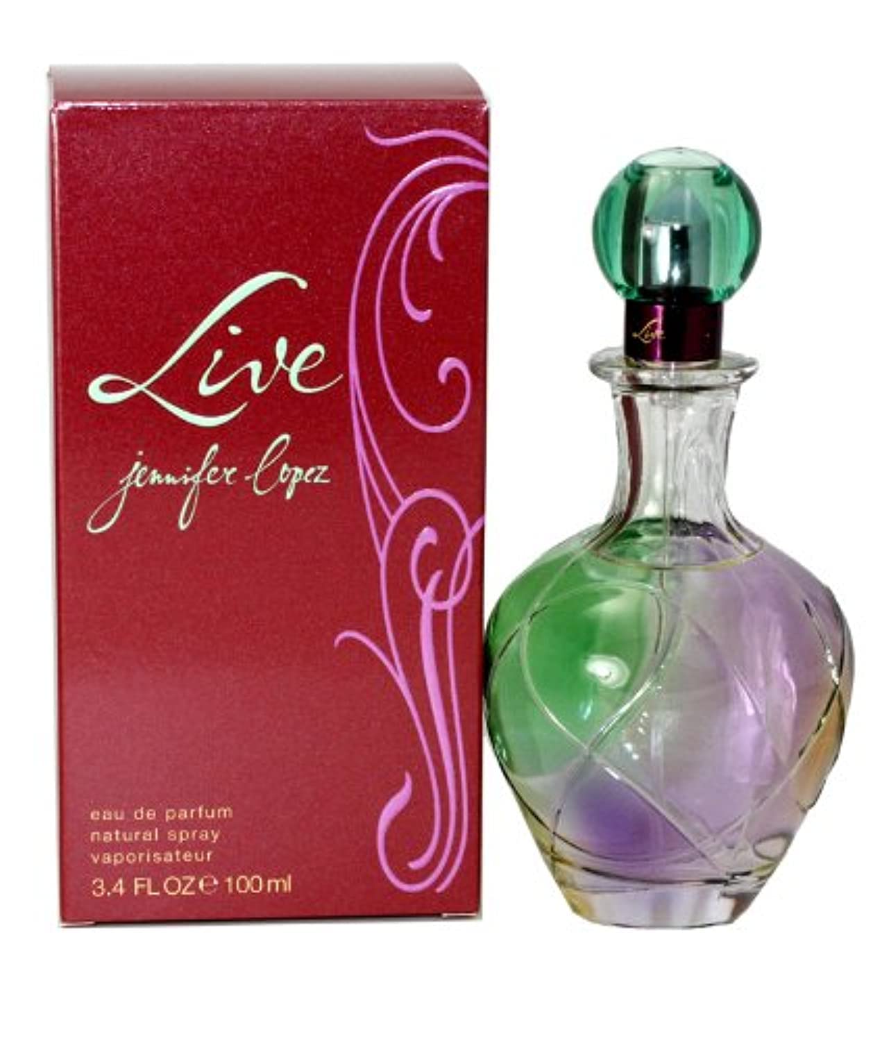 Live by Jennifer Lopez Eau De Parfum Spray 3.4 OZ