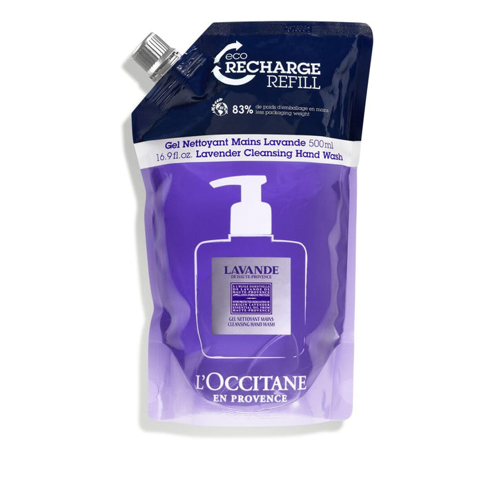 L'Occitane Lavender Cleansing Hand Wash Eco-Refill, 500ml