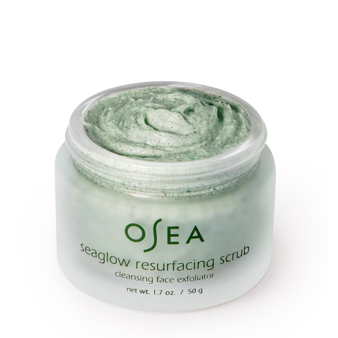 OSEA Facial Scrub - Exfoliates, Cleanses - Face - 1.7 oz - 2-in-1 Face Scrub & Cleanser - All Skin Types - Vegan