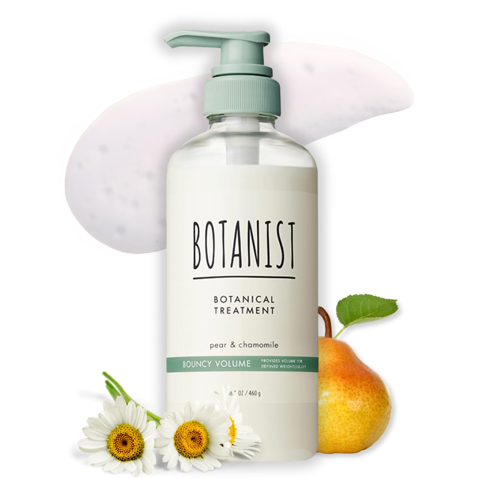 Botanist Organic Hair Conditioner for Fine & Thinning Hair Women & Men, Natural Scalp Treatment with Citrus Extract & Chamomile Extract from Japan, Silicone& Paraben Free, PEAR& CHAMOMILE, 16.2 Fl Oz