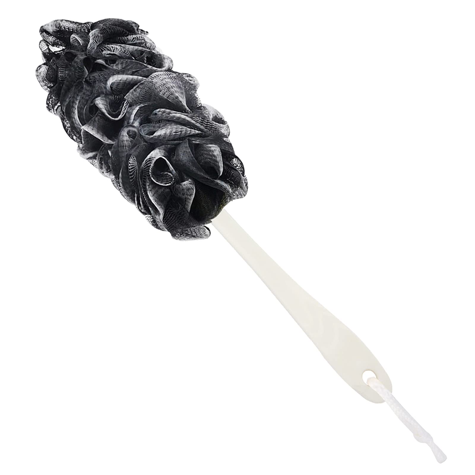 Arswin Back Scrubber for Shower,Loofah Long Handle Bath Body Brush,Soft Nylon Mesh Sponge for Shower,Loofah On a Stick for Men Women,Exfoliating Scrub Cleaning Luffa for Elderly (3Pack-NewMix)