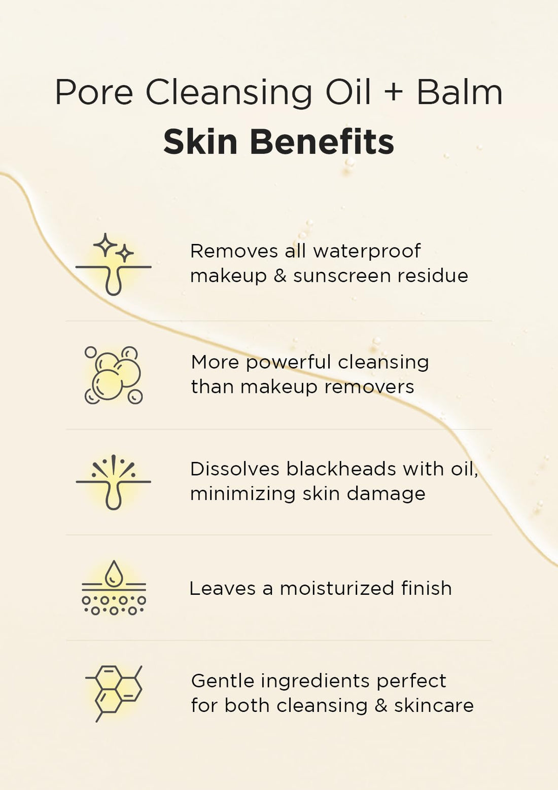Hanskin BHA Pore Cleansing Oil and PHA Cleansing Balm, Sample Trial Size, Travel Size Mini Makeup Remover Set, Gentle Blackhead Cleanser for Combination and Oily Skin [30 ml/Pack of 2] + [8g/PHA Balm]