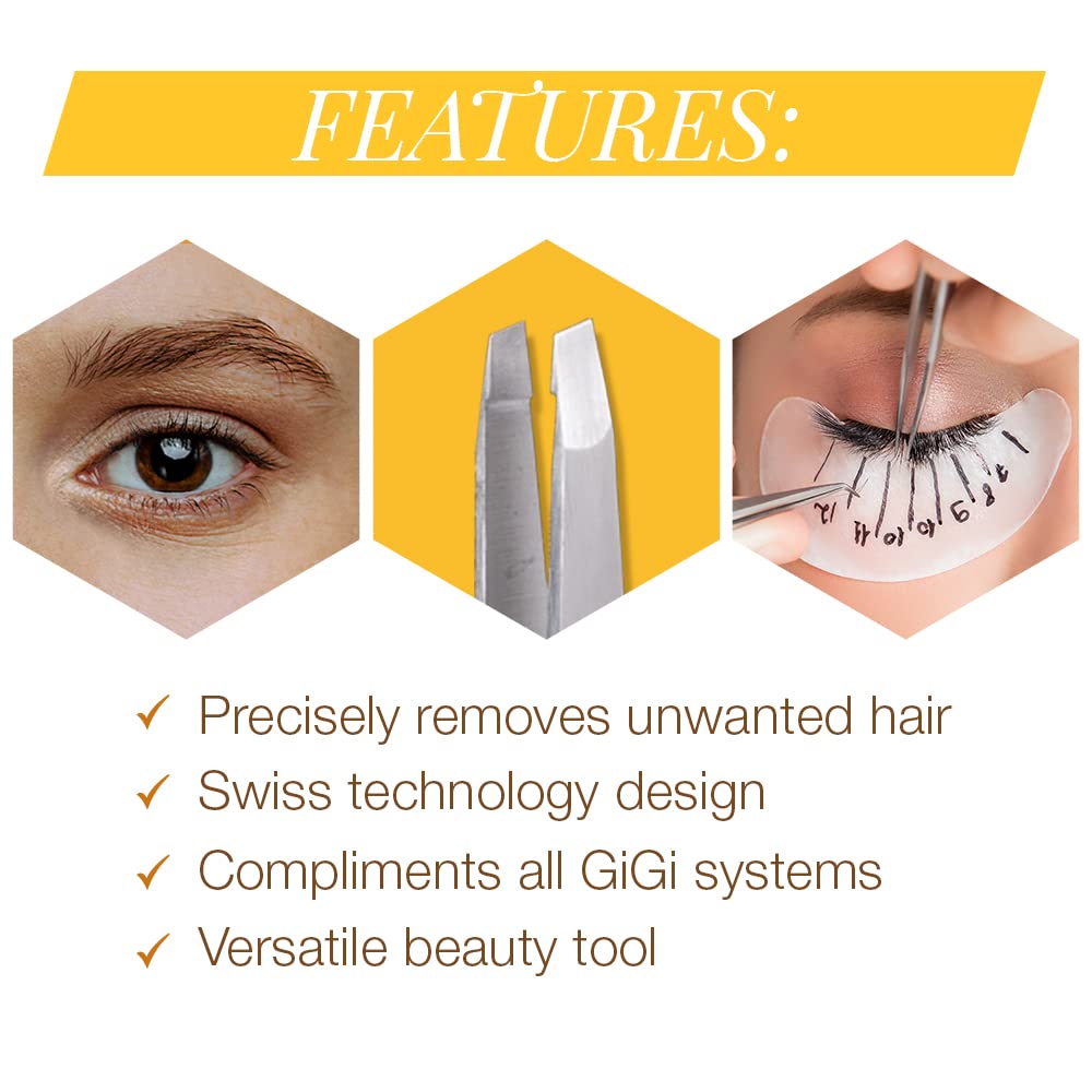 Gigi Slanted Tweezers 0902