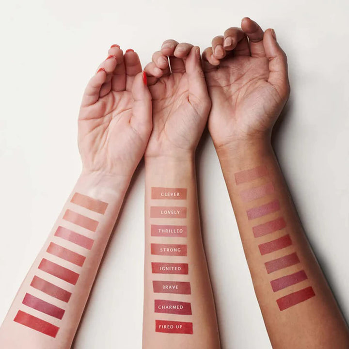 SKYLIT 5 in 1 Cosmetics Matte Lipstick for Women Longwear Lipstick With Premium Matte Finish, Long-Lasting Lipstick for Soft Creamy Texture, Lipstick Set, Matte Finish, Water-Resistant (Color-Multi)