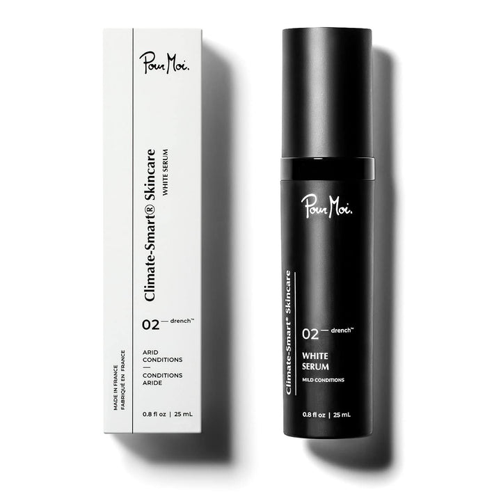 Pour Moi White Serum | Hydrating, Brightening, Anti-Aging Serum for Oily Skin feat. Retinol & Squalane for Balancing Skin