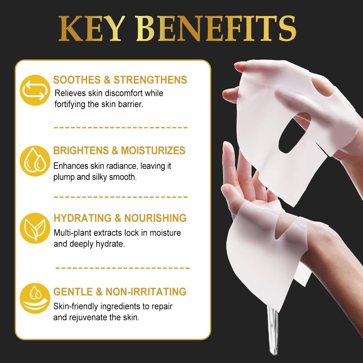 AFITMOE Snail Mucin Sheet Mask 6 pcs with Snail Mucin Serum, Self Care, Hydrating & Smoothing, Moisturizing & Nourishing for All Skin Types, Collagen Face Mask, Travel Essentials