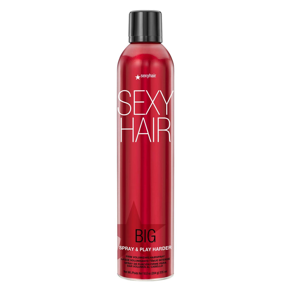 SexyHair Big Spray & Play Harder Firm Volumizing Hairspray, 10 oz.