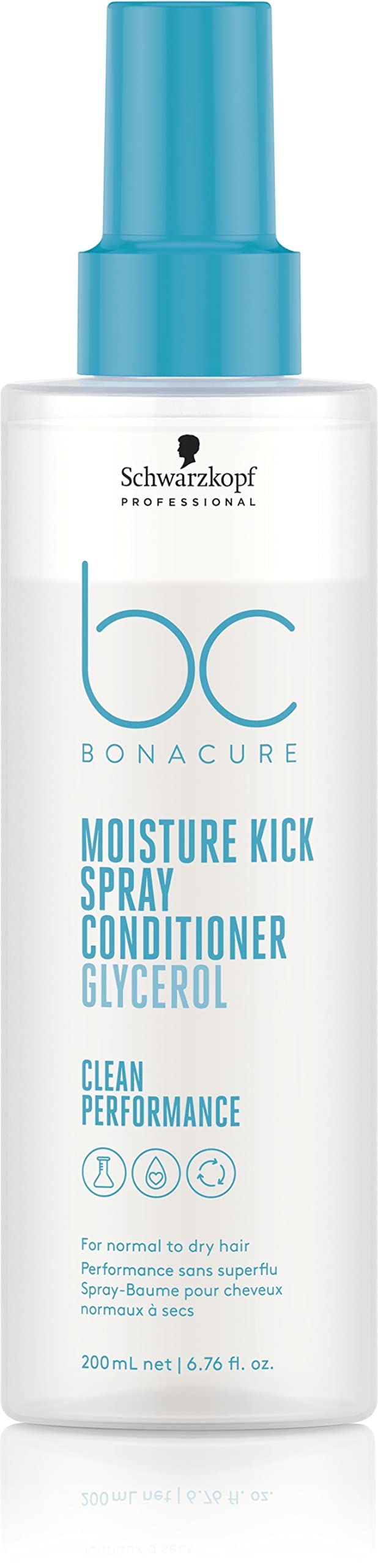 Schwarzkopf Professional BC Bonacure Moisture Kick Spray Conditioner, 201ml