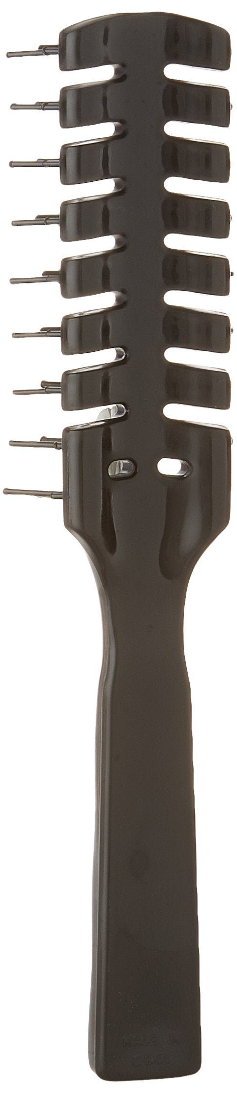 7 Rows Vent Hair Stylist Brush Black by Scalpmaster
