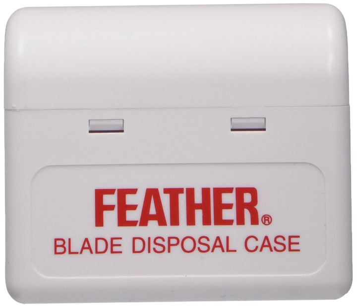 Feather Razor Blade Disposal Case for Barbers