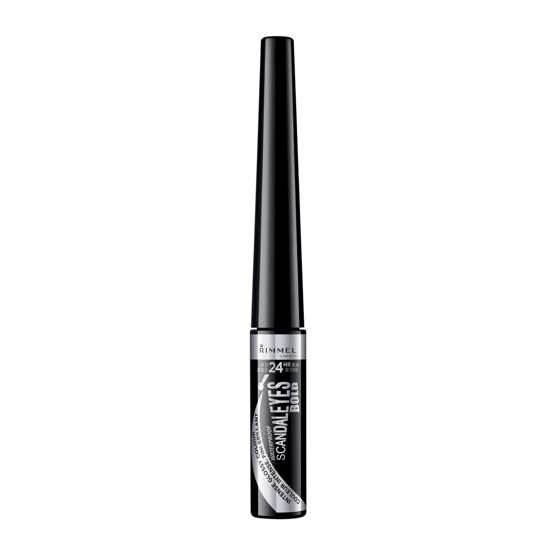 Rimmel Scandaleyes Liquid Liner, 001 Black, 0.37 Fluid Ounce