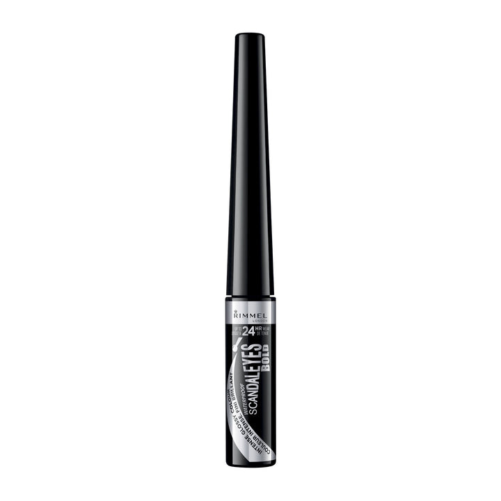 Rimmel Scandaleyes Liquid Liner, 001 Black, 0.37 Fluid Ounce