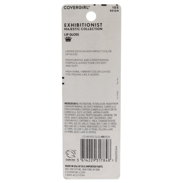 Covergirl (COVEI) Her Majesty Lip Gloss, Reign