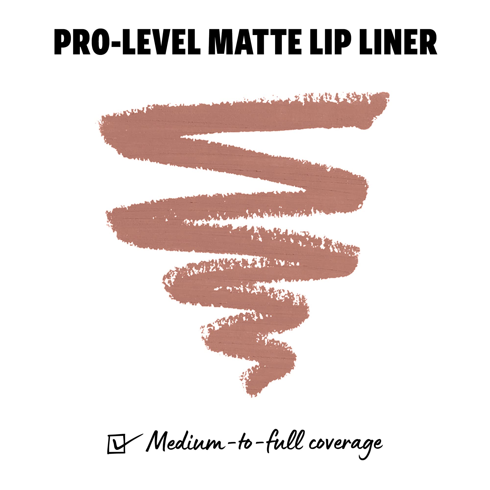 NYX PROFESSIONAL MAKEUP Suede Matte Lip Liner, Vegan Formula - Dainty Daze (Soft Pink)