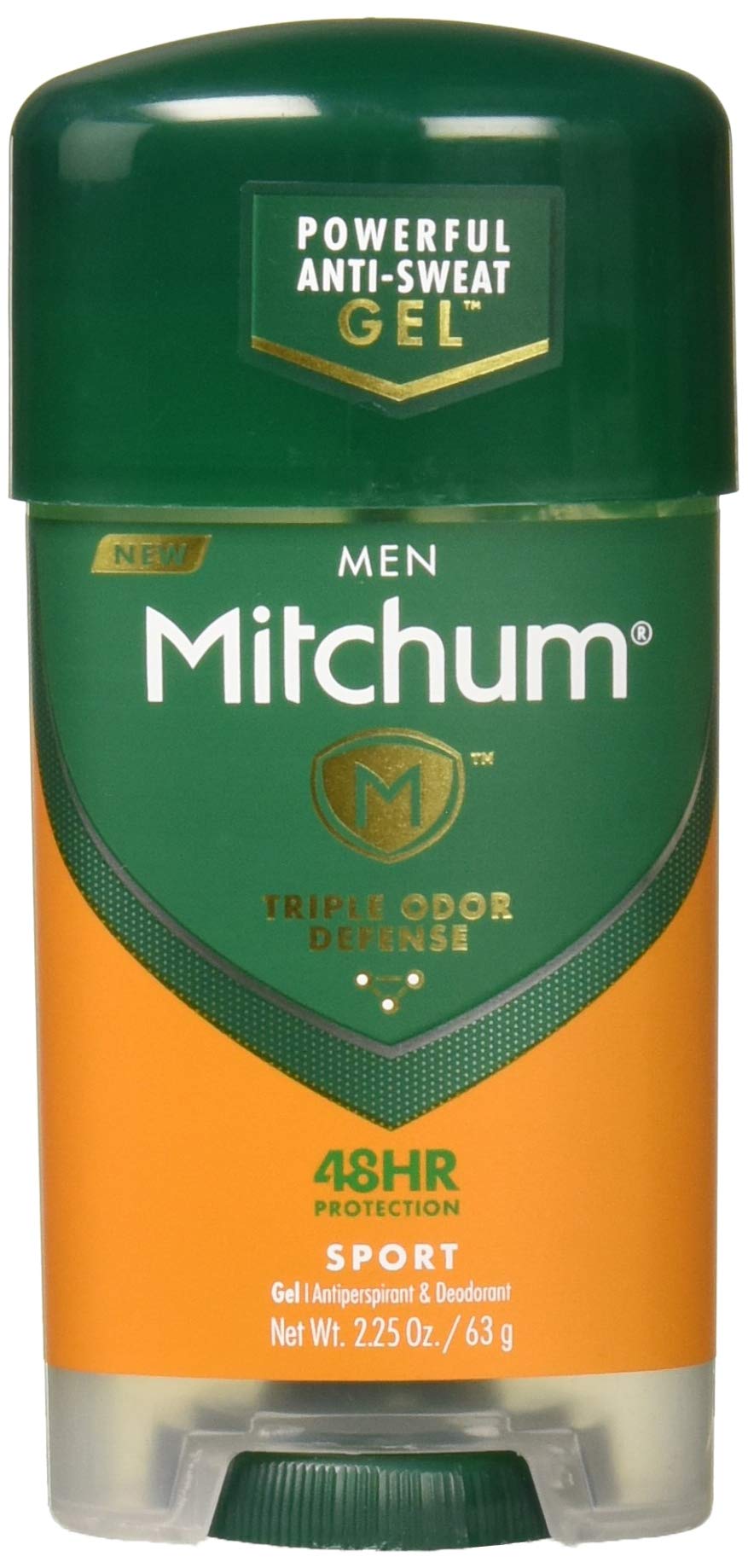 Mitchum Clear Gel Antiperspirant & Deodorant for Men-Super Sport-2.25 oz, 2 pack