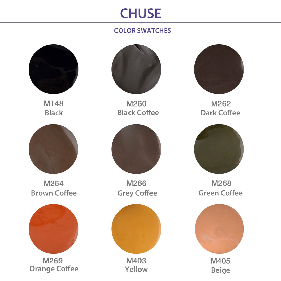 CHUSE M403, 7g, Yellow, Passed DermaTest, Paste Eyebrow Pigment for Microblading Micro Pigment Cosmetic...